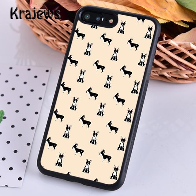 Krajews Masked Frenchie French Bulldog Puppy Phone Case For iPhone 14 5 6s 7 8 Plus XR XS 11 12 13 Pro Max Samsung S21 S22ultra