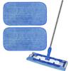 5Pieces Efficient Fiber Cleaning Cloth Efficient Dust Trapping Mop Pad Replacement for MR SIGA Microfibre Mop Refills