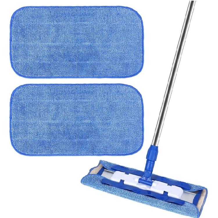 5Pieces Efficient Fiber Cleaning Cloth Efficient Dust Trapping Mop Pad Replacement for MR SIGA Microfibre Mop Refills