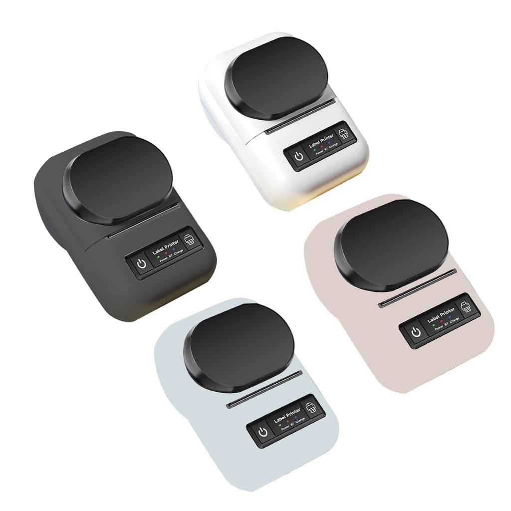 Термопринтер этикеток, портативный, компактный, многофункциональный, с прозрачной печатью, термоэтикетка, машина для изготовления этикеток