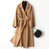 Double-sided Cashmere Coat for Women's New Slim-fitting and Thin Wool Coat for Women's High-end