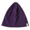 Nakota Шапка-бини из органического хлопка, вязаная, Сделано в Plus Summer, темно-фиолетовая, Шапка, Япония, Унисекс, Мужская, Женская, Детская, Размеры, Вязаная, SS, (80)