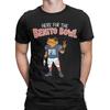 Повседневная футболка Bad Bunny Football Benito Bowl для мужчин, с круглым вырезом, из чистого хлопка, с коротким рукавом, Топы для взрослых - Мужские'...