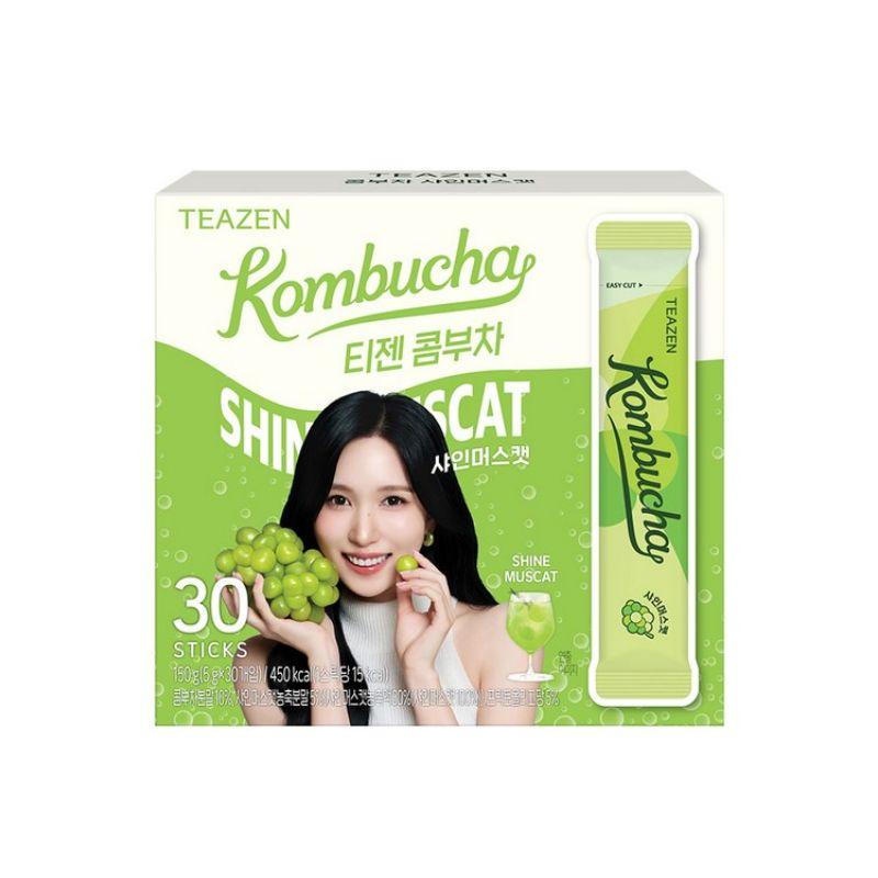 Teazen Kombucha Variety 16 Flavors Sparkling Tea Drink (30pcs)