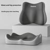 2pcs/1pc Ergonomic Lumbar Support Cushion | Double Padded Hip & Back Protector with Breathable Polyester Cover, Machine Washable