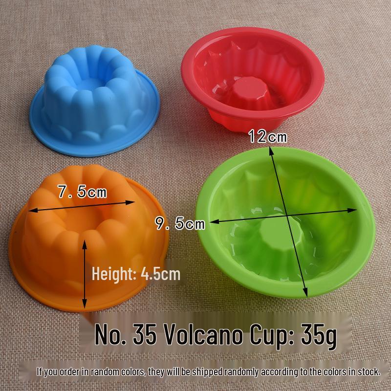 Силиконовая форма для выпечки пончиков и маффинов Jiaju - Легкое извлечение, Полая круглая форма