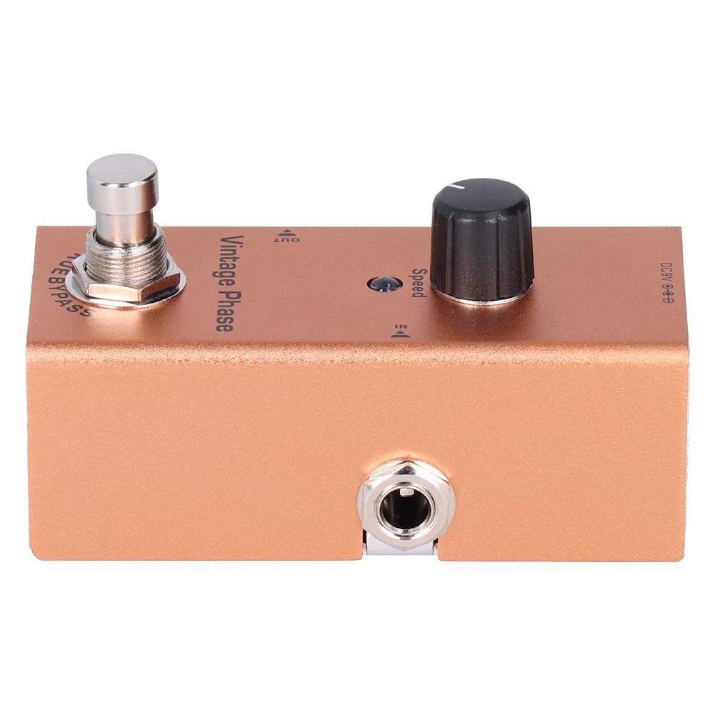 Педаль эффектов для электрогитары Vintage Phase Single Mini Phaser DC 9V JDF?6 Аксессуары для гитары