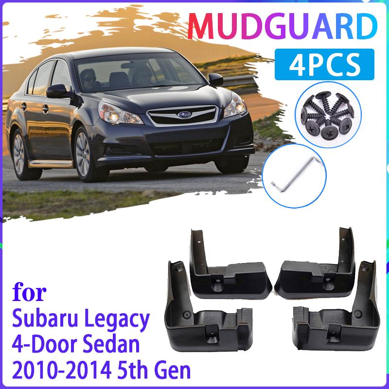 4 шт. автомобильные брызговики для Subaru Legacy Sedan 2010 2011 2012 2013 2014 брызговики брызговики на крыло авто