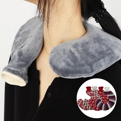 Новый 1 л Портативный На шею Моющийся Теплый Защитный Чехол для грелки для горячей воды Руки Ноги U-образный Съемный Взрывобезопасный