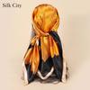 High-quality Luxurious Silk Scarves Headband Scarfs Neck Scarf For Women Chain Silk Scarf Women's Decorative Shawl