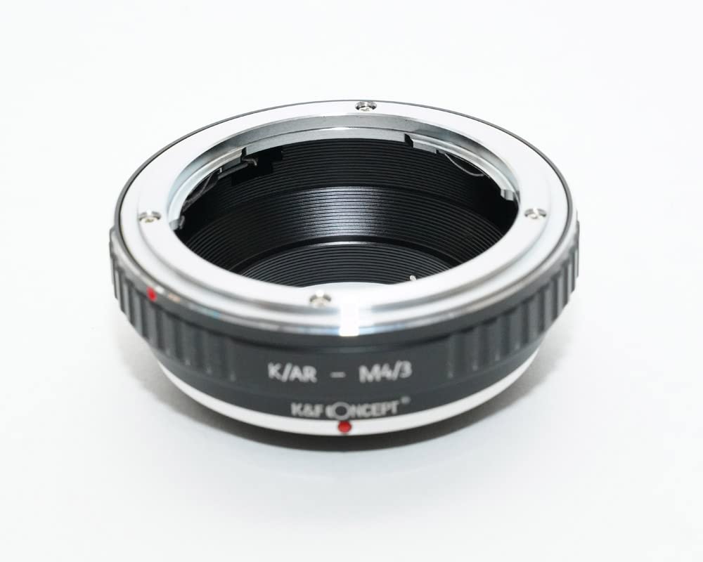CONCEPT Адаптер крепления Konica Micro Four Thirds с салфеткой для протирки линз K&F AR-m4/3 ar-m43 (КФМ43)