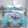 Bedding 3D Digital Printing Three-Piece Set, Quilt Cover, Pillowcase, Bed Sheet
