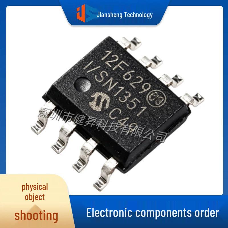 PIC12F629-I/SN SOIC-8 8-bit RISC Flash Microcontroller Chip