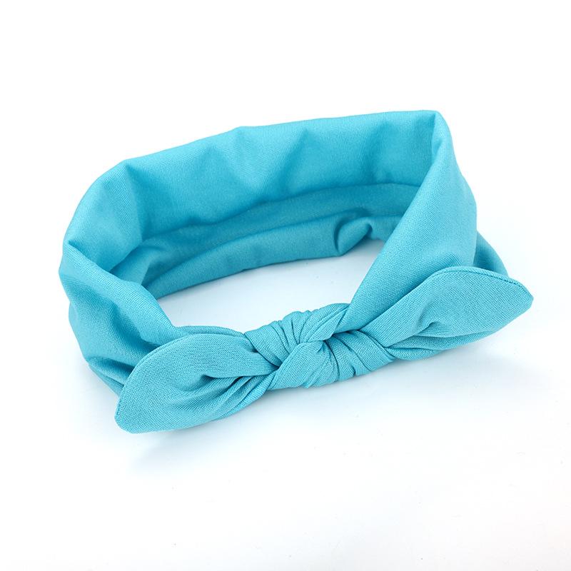 Европейский и американский бантовый ободок из ткани с кроличьими ушками