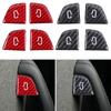 Precisions Fit Door Switches Button Protective Film for Select Model Carbon Fiber Resin Car Interior Upgrades Accessory