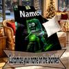 Custom Name Personalized Minecraft Print Blankets, Home Decor, Bedroom, Sofa, Camping, Couch, Gifts for Birthday Christmas