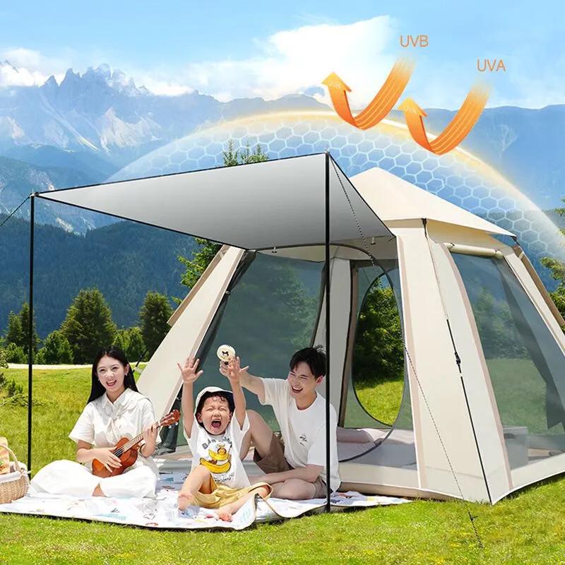 Handun 5-8 Person Portable Camping Tent Set