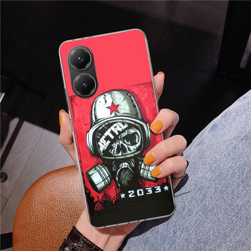 Чехол для телефона Metro 2033 для Xiaomi Poco X5 X6 X7 Pro X4 Gt F7 Ultra M8 M7 Redmi 15C 15 13C 13 12C 12 Уникальный чехол Coque Poco X7 X6
