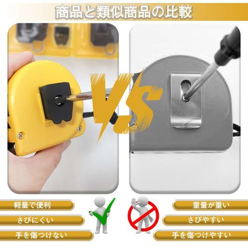 Convex Holder, Set of 20 with Screws, Rolling Thread Bracket, Fall Prevention (Set of 20)