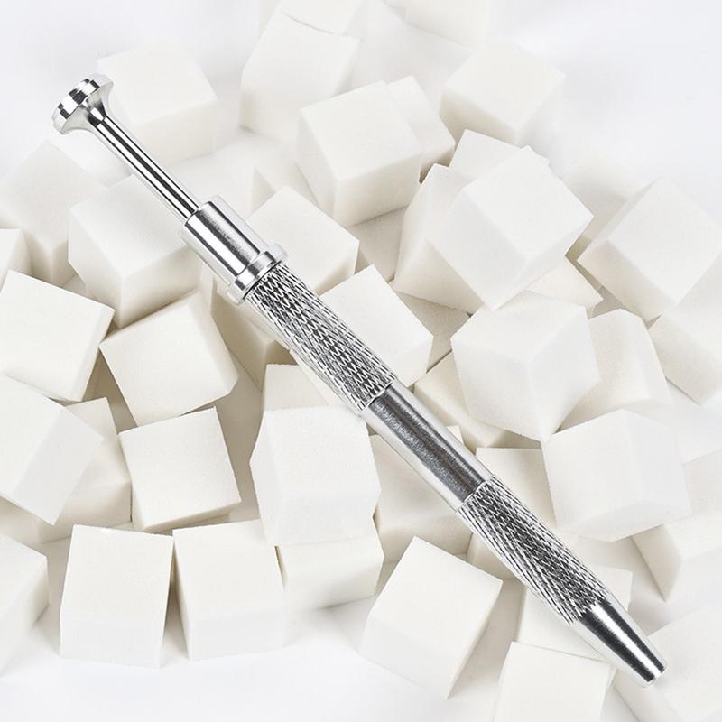 50 шт. губки для дизайна ногтей, инструменты для градиентного дизайна ногтей, инструменты для маникюра с эффектом выцветания, инструменты для захвата при творческой растушевке