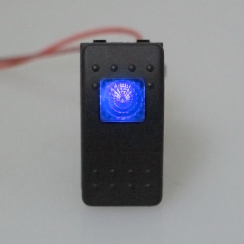 20A/12V Heavy Duty 4 pin Герметичный Водонепроницаемый Авто Лодка Морской Тумблер Лодка Электрооборудование