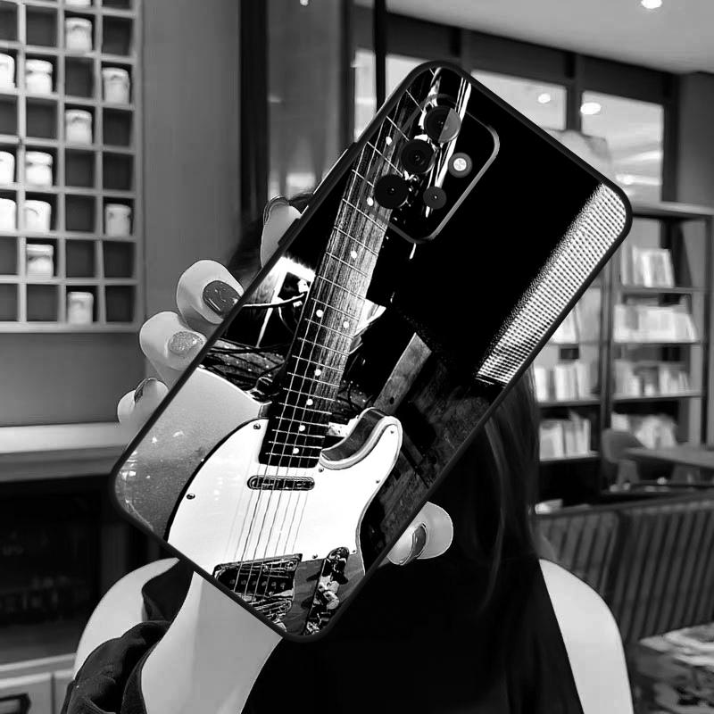 Rock Music Instrument Guitar Case For Samsung Galaxy A53 A56 A36 A06 A13 A32 A12 A22 A52 A35 A26 A16 A55 A15 A54 A34 A14