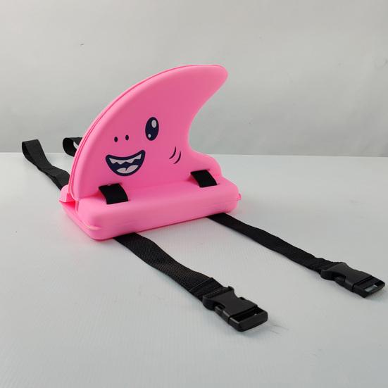 Плавательный плавник на спине акулы, регулируемый ремень, ткань из ЭВА, поплавок в форме плавника, тренировочное пособие для фристайла, безопасное снаряжение для малышей, мальчиков и девочек