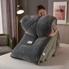 Super Warm Lamb Wool Quilt Winter Thickened Cotton Quilt Warm Cotton Double Sided Velvet Soft Extra Large Blanket