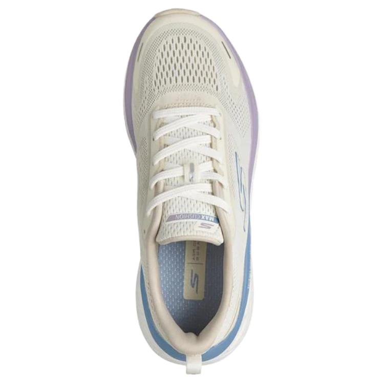 Skechers Максимальная амортизация Elite 3 Удобные Мягкие Дышащие Поддерживающие Легкие Низкие Повседневные Беговые Кроссовки Женские Кроссовки Белый 129720-OFWT