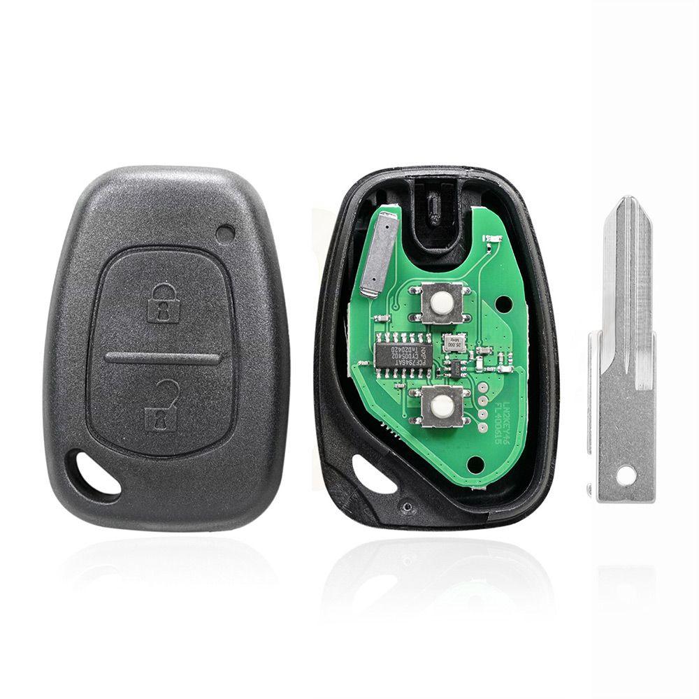 for Car Vehicles 434MHz Auto Parts & Accessories Remote Key fob Remote Car Key Keyless 2 Button