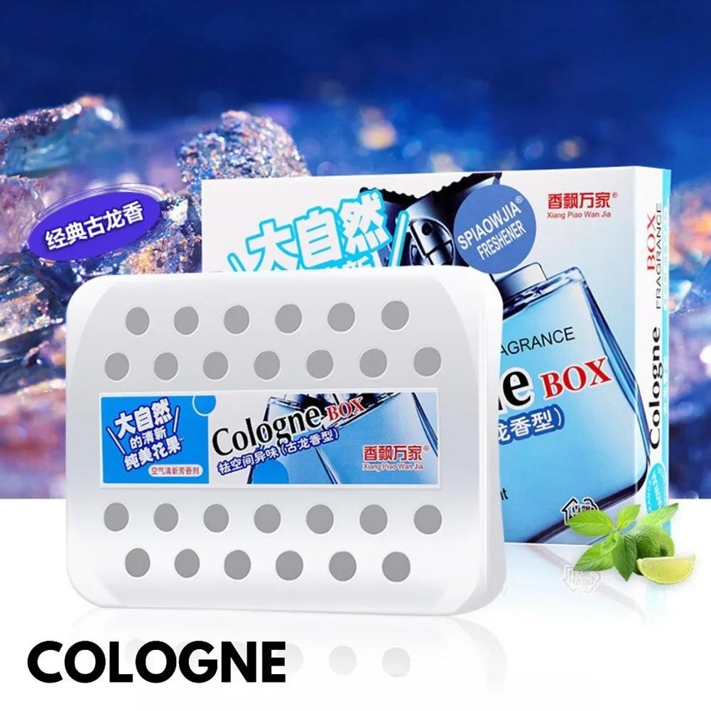 230 г освежитель воздуха для автомобиля, стойкий аромат, бальзам, дезодорирующий твердый парфюм, аромат одеколона с персиком и лимоном, ароматерапия для автомобиля