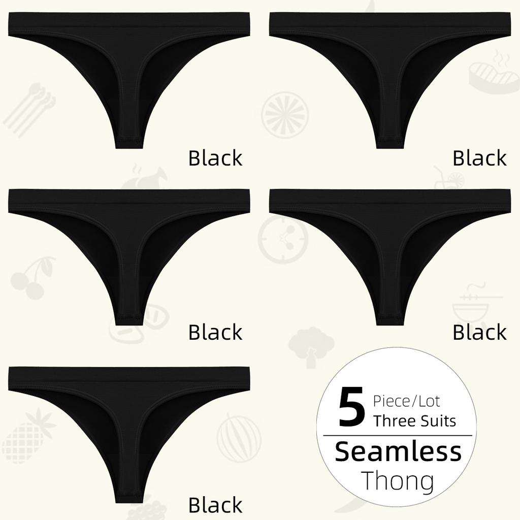 Сексуальные женские трусики с низкой талией, трусики-стринги с низкой талией, бесшовное женское нижнее белье с Т-образной спинкой #JS001