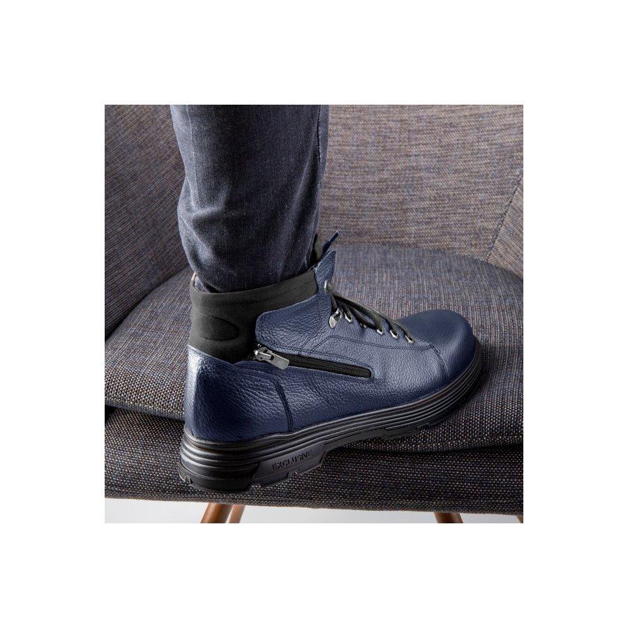 Men's Genuine Leather Rubber Sole Casual Stylish Boots