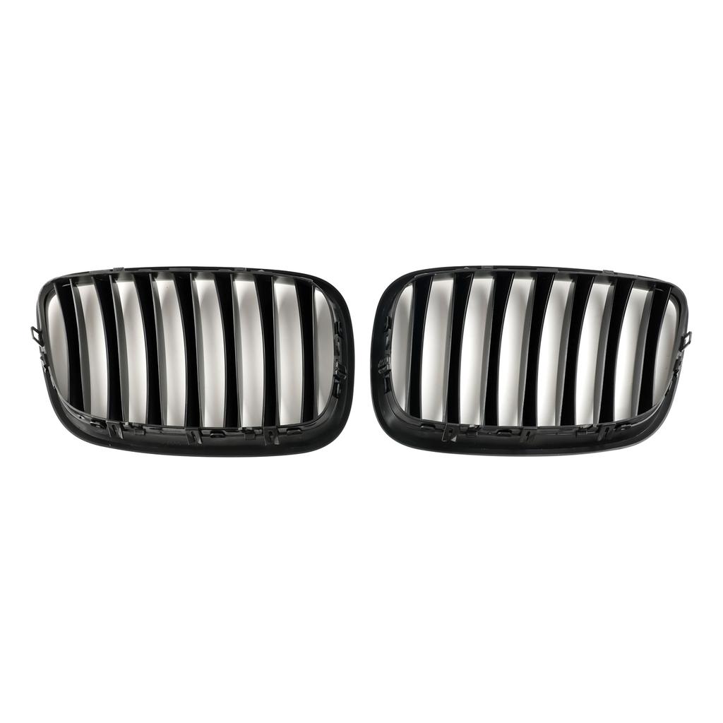 Передний бампер решетка радиатора решетка подходит для BMW X5 E70 X6 E71 2007-2013 глянцевый черный