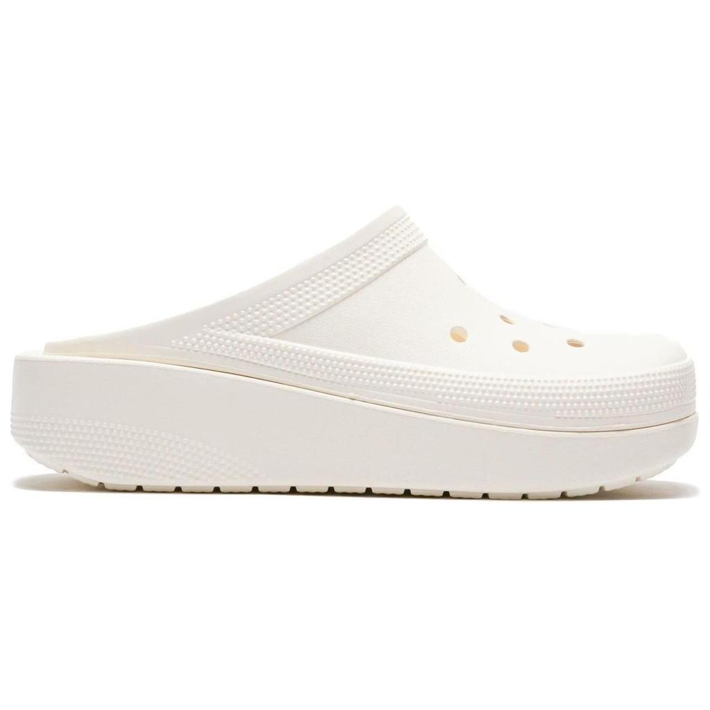 Crocs Classic Blunt Toe Chalk Unisex Sneakers White 209562-0WV
