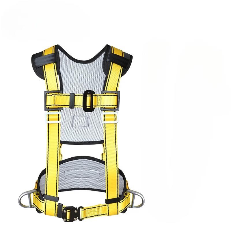 ML Construction Safety Harness with Back/Waist Support