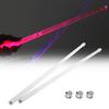 5A Glow In The Dark Drum Sticks Double Flash LED Jazz Drumsticks for Stage Performance with 3 Pcs Flashing Lamp Beads