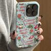 15PRO Christmas cake lollipop red Stars Phone Cases for iPhone 11 12 13 14  16E  Pro Max Air Plus Shockproof Soft TPU Cover Case