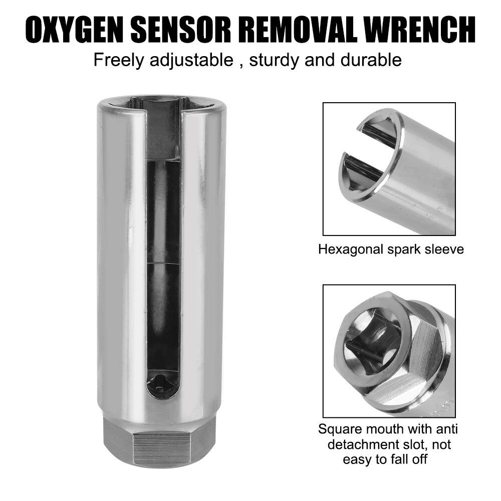 Инструмент для снятия и установки автомобильного кислородного датчика 22 мм 1/2" привод торцевой ключ специальный инструмент для ремонта