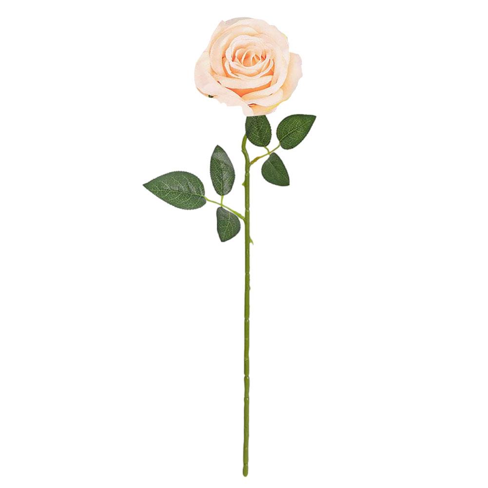 1 PC Artificial Flowers with Faux Stems Realistic Roses Bouquet Floral Wedding Bouquet for Wedding Centerpiece Home Party Decor