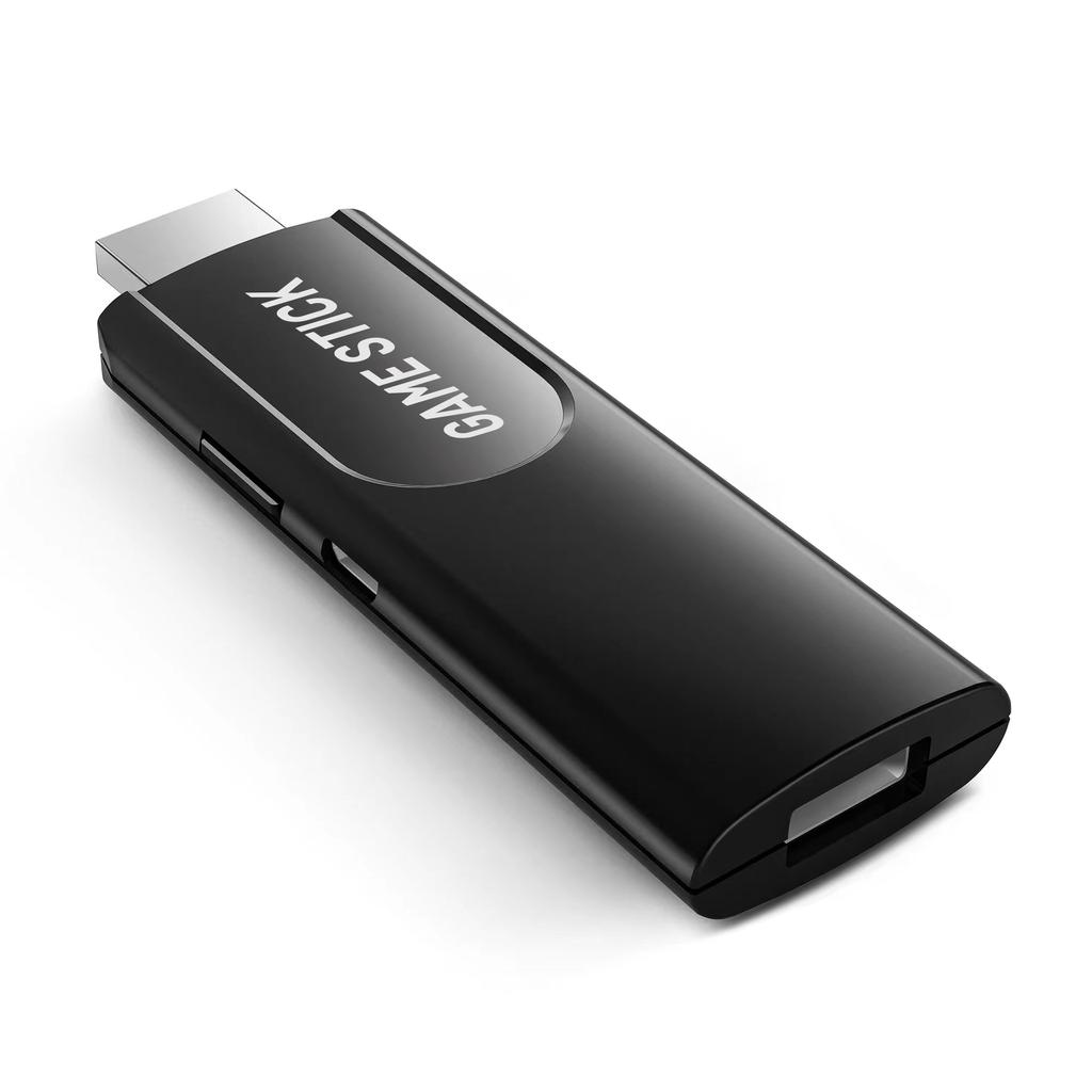 Беспроводная ретро-игровая консоль K8 с 40 000 встроенных классических игр, выходом 4K HDMI для телевизора, двумя беспроводными контроллерами 2.4G, ностальгическим игровым джойстиком 64G