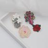 Trendy 2021 Alloy Flower Brooch: Creative Personalized Oil Drop Design