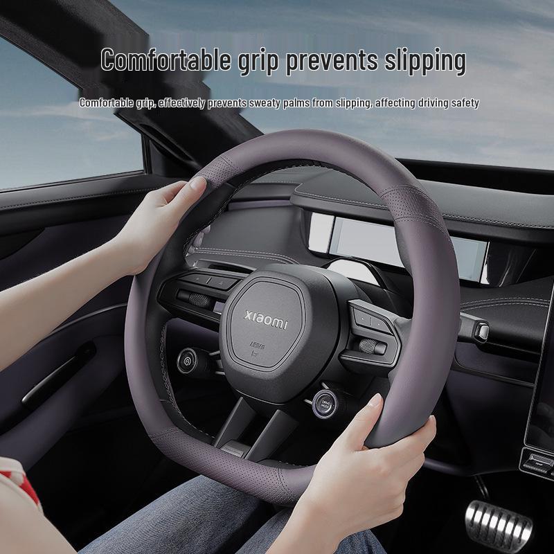 Xiaomi SU7 Yu7 Ultra-Thin Anti-Slip Silicone Steering Wheel Cover