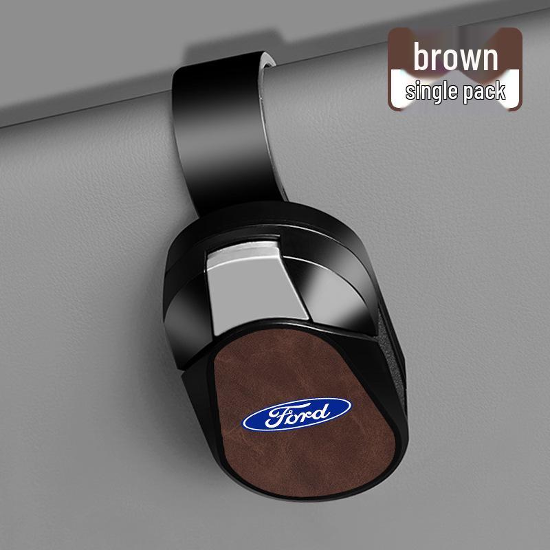 Ford Edge, Escape, Mondeo EVOS, Explorer, Focus, Territory Зажим-бокс для очков в автомобиле