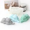 Cartoon Small Elephant Silicone Candle Mold DIY Handmade Lying Crocodile Plaster Epoxy Resin Baking Molds for Home Decoration