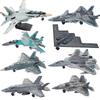 Современные B-2 F-14 F-22 F-35 AH-64 Военные Истребители Модели Сборка Коллекционные Игрушки Вертолет Модель Самолета Пазл Сборная Модель Игрушки