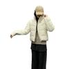 Short Fashion Versatile Puff Down Cotton Clothing Women's Winter New Small Stand-Up Collar Warm Thickened Jacket