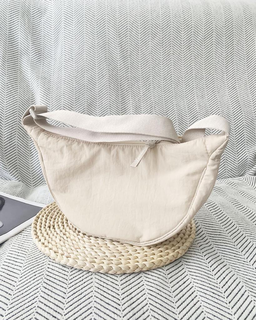 U-Style 2025 Женская модная нейлоновая сумка-пельмень кроссбоди - Легкая, универсальная, маленькая наплечная сумка