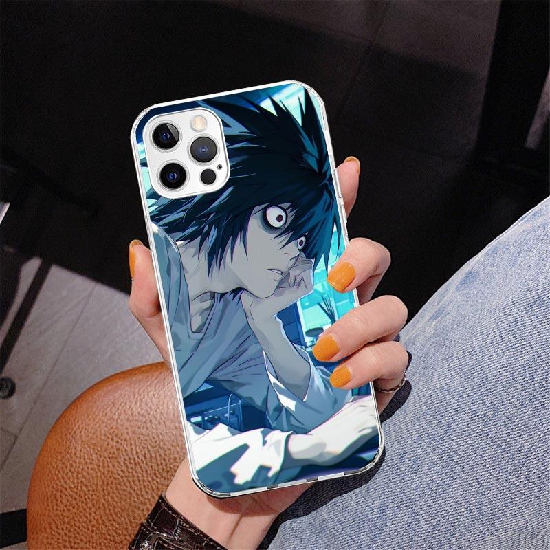 Чехол для телефона N-Note D-Death L Lawliet Для iPhone 17 Air 16 Pro Max 16E 15 + 14 Plus 11 12 13 Mini 7 8 SE Подарок Чехол с принтом Fundas