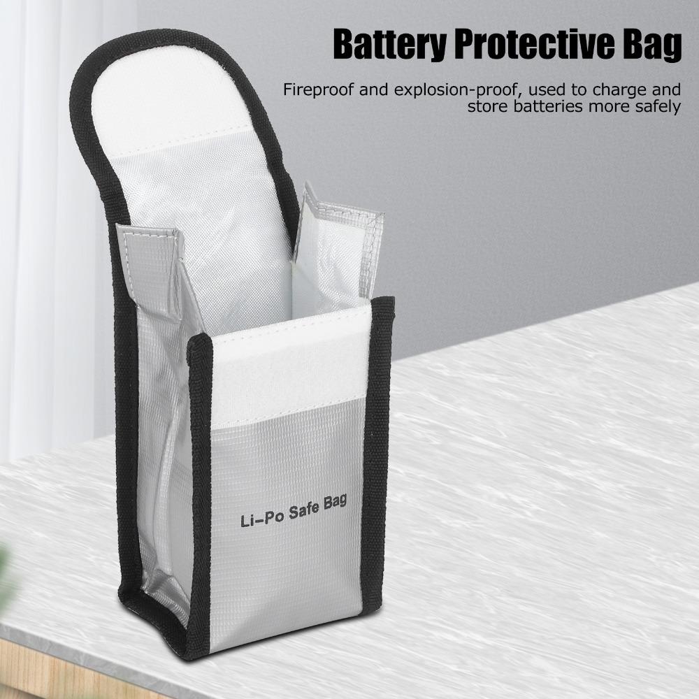 Safe Battery Safety Bag Explosion-proof Drone Battery Bag Sturdy Protective Pouch  Travel Carry